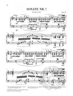 Klaviersonate Nr. 7 op. 64 von Alexander Skrjabin im Alle Noten Shop kaufen - HN747