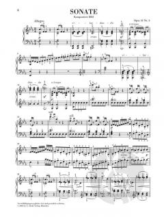 Klaviersonate Es-Dur op. 31,3 von Ludwig van Beethoven im Alle Noten Shop kaufen