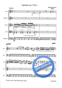 Quintett Op.9 Nr.1 (Marlon Herrera) 