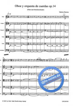Oboe y Orquesta de cuerdas von Marlon Herrera 