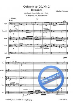 Quinteto op.20 Nr.2 Romanza (Marlon Herrera) 