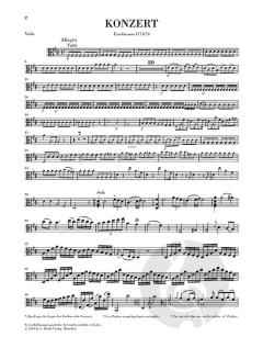 Violakonzert Nr. 1 D-Dur von Carl Stamitz im Alle Noten Shop kaufen