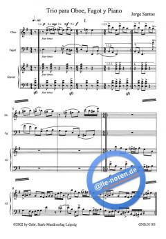 Trio para Oboe, Fagott y Piano (Jorge Santos) 