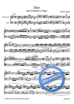 Duo von Leonel López für Holzbläser Duo im Alle Noten Shop kaufen