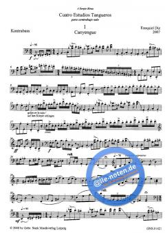 Cuatro Estudios Tangueros para Contrabajo von Ezequiel Diz im Alle Noten Shop kaufen