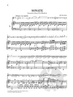 Sonaten für Klavier und Violine Band 1 von Wolfgang Amadeus Mozart im Alle Noten Shop kaufen