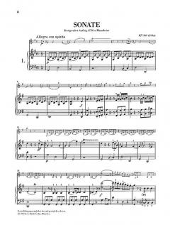 Sonaten für Klavier und Violine Band 1 von Wolfgang Amadeus Mozart im Alle Noten Shop kaufen