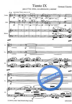 Tiento IX (German Cáceres) 