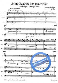 Diez Cantos de Tristeza (Arturo Pantaleón) 