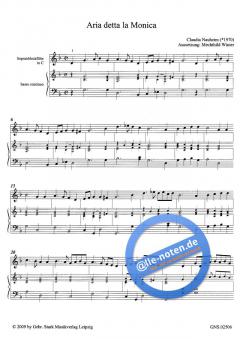 Aria detta del Monica von Claudia Nauheim 