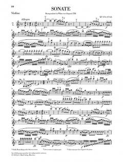 Sonaten für Klavier und Violine Band 2 von Wolfgang Amadeus Mozart im Alle Noten Shop kaufen