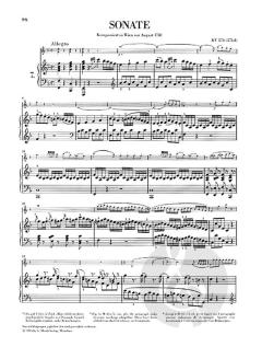 Sonaten für Klavier und Violine Band 2 von Wolfgang Amadeus Mozart im Alle Noten Shop kaufen