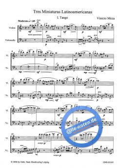 Tres Miniaturas Latinoamericanas von Vinicio Meza 