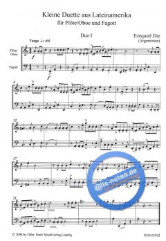 Duo Latino für Holzbläser Duo im Alle Noten Shop kaufen