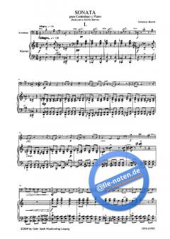 Sonata para contrabajo y piano im Alle Noten Shop kaufen