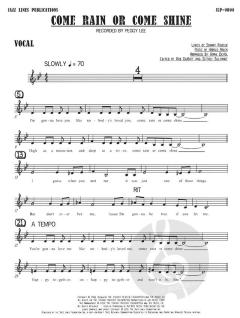 Come Rain Or Come Shine 