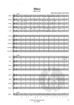 Dilexi g-Moll RWV.E 117 (Johann Rosenmüller) 