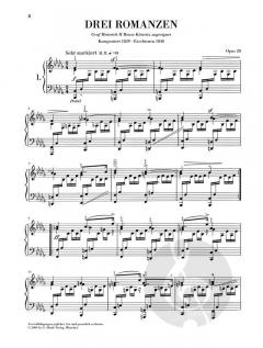 3 Romanzen op. 28 von Robert Schumann 