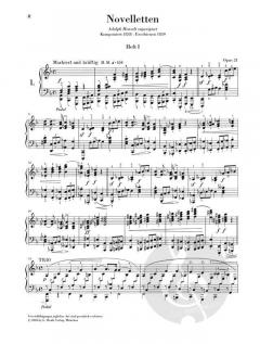 Novelletten op. 21 von Robert Schumann 