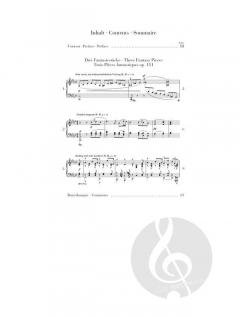 3 Fantasiestücke op. 111 von Robert Schumann 