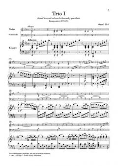 Klaviertrios Band 1 (Ludwig van Beethoven) 