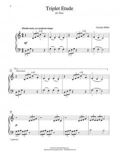 Triplet Etude von Carolyn Miller 
