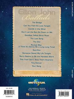 Balladen von Elton John 