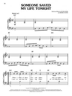 Balladen von Elton John 