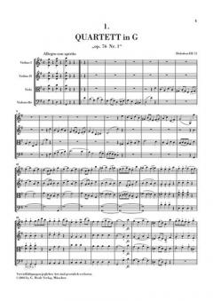 Streichquartette Heft 10 op. 76 Nr. 1-6 von Joseph Haydn im Alle Noten Shop kaufen