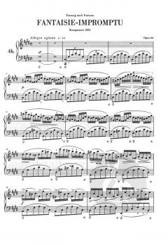 Impromptus von Frédéric Chopin 