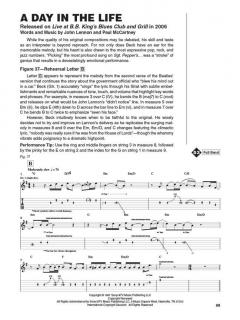 Guitar Signature Licks von Jeff Beck 