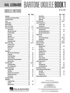Hal Leonard Baritone Ukulele Method Book 1 im Alle Noten Shop kaufen - 00696564