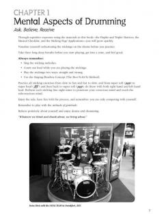 Modern Drum Set Stickings 