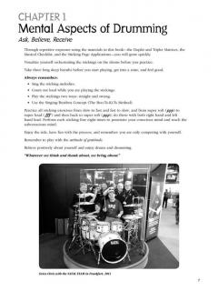 Modern Drum Set Stickings 