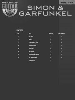 Guitar Play-Along Vol. 147: Simon & Garfunkel von Simon & Garfunkel 