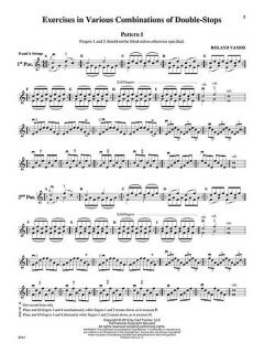 Exercises For The Violin In Various Combinations Of Double-Stops von Roland Vamos im Alle Noten Shop kaufen