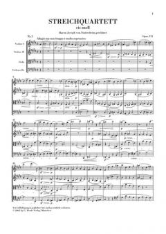 Streichquartett cis-moll op. 131 von Ludwig van Beethoven im Alle Noten Shop kaufen - HN9742