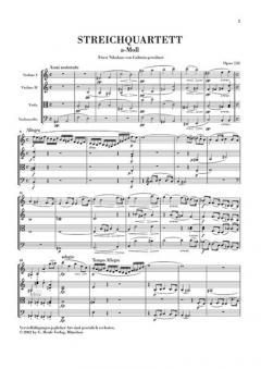 Streichquartett a-moll op. 132 von Ludwig van Beethoven im Alle Noten Shop kaufen - HN9743
