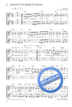 Die schönsten Spirituals & Gospels (mit CD) 