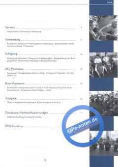 Percussionklasse von Uwe Otto 