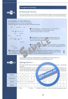 Percussionklasse von Uwe Otto 