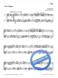 Klezmer Saxophone Duets 