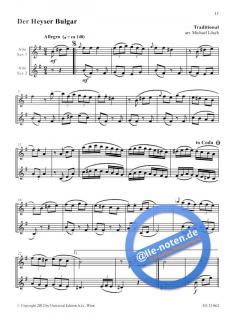 Klezmer Saxophone Duets 