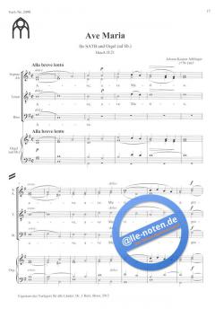 Ave Maria (Johann Kaspar Aiblinger) 