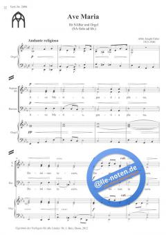 Ave Maria (Abbe Joseph Fabre) 