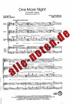One More Night von Phil Collins (Download) 
