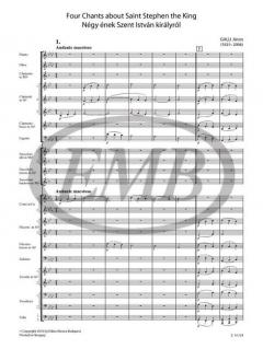 Four Chants About Stephen The King (Janos Galli) 