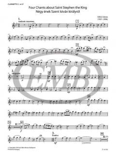 Four Chants About Stephen The King (Janos Galli) 