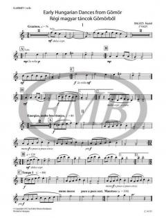 Early Hungarian Dances From Gömör (Arpad Balazs) 