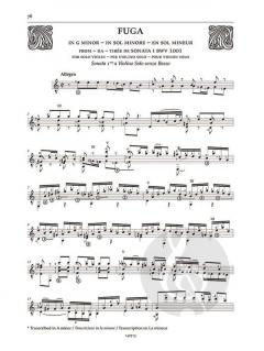 Opera Completa per Liuto / Ciaccona von J.S. Bach 